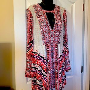 Free People long sleeve tunic top/mini dress